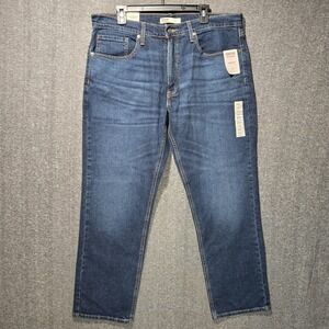 New Men's Signature by Levi Strauss Athletic Fit Blue Jeans Medium Wash 36 x 30